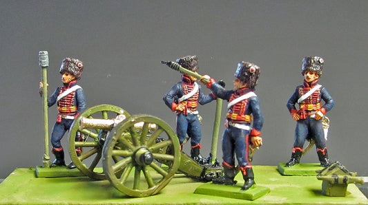 Horse artillery crew
