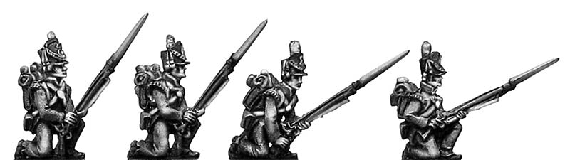 Flank Company kneeling