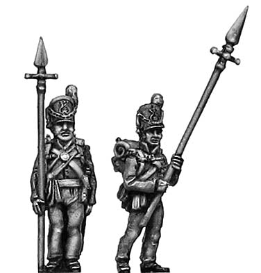 Centre Company sergeant with pike