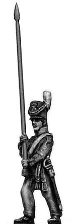 Ensign marching bare pole