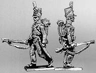 Rifleman marching at trail
