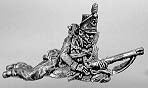 Rifleman skirmishing prone