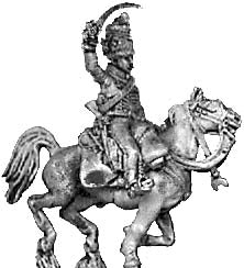 Hussar busby charging