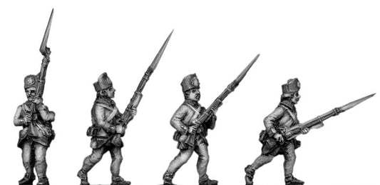 Hungarian Fusiliers advancing