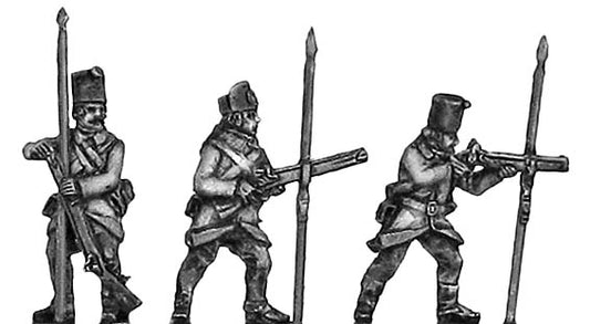 Grenzer sharpshooters with Doppelstutzen