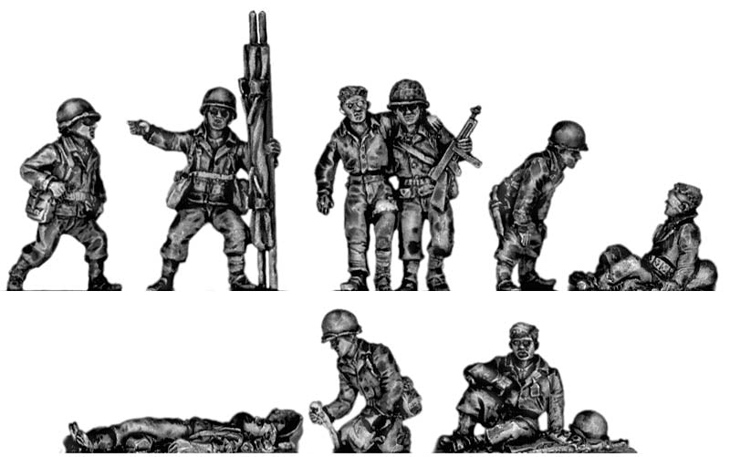 Medics and wounded