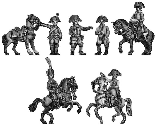 Staff set (six figures)