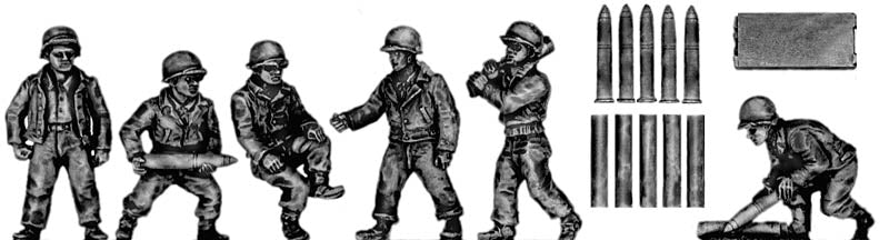 105mm Howitzer crew