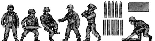 105mm Howitzer crew