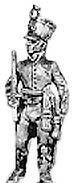 Hungarian fusilier officer  shako