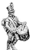 Hungarian fusilier drummer  shako