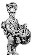 Hungarian grenadier drummer