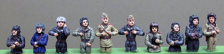 Tank crew hatch variants