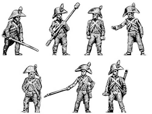 Foot artillery crew bicorne