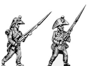 Fusilier advancing