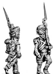 Line grenadier bearskin