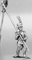 Light infantry standard bearer