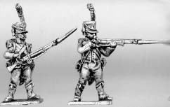 Light infantry skirmishers