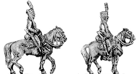Chasseur trooper caracot early shako
