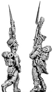 Carabinier  shako  march attack