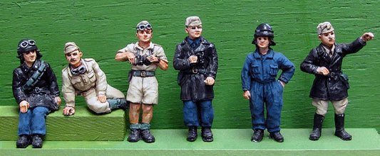 Italian tank crew