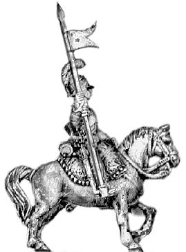 Chevauleger lancer at rest