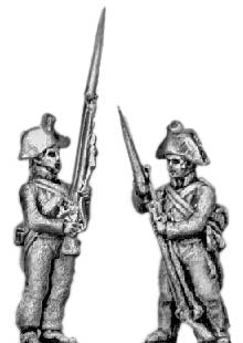 Musketeers firing and loading
