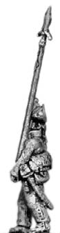 Musketeer sergeant with spontoon