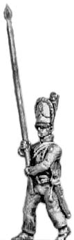 Grenadier standard bearer