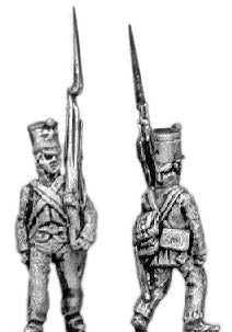Fusiliers marching