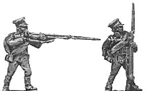 Reserve infantry firing & loading caps and jacket