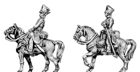Hussar trooper at rest