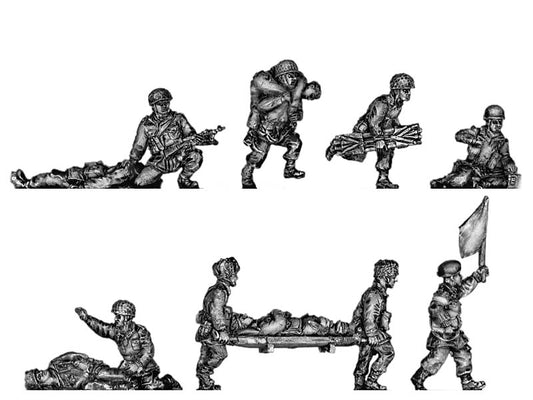 Airborne medics and wounded