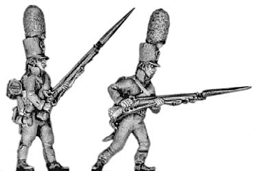 Grenadier shako advancing