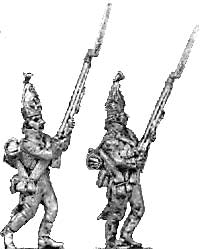Grenadier mitre advancing