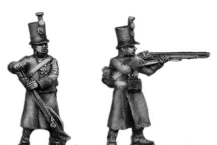 Jager greatcoat skirmishing