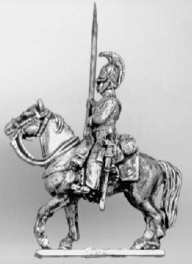 Kurassier standard bearer