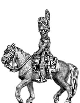 Guard officer mounted