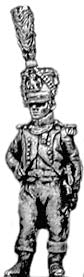 Fusilier of the Guard chasseur officer
