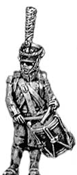 Fusilier of the Guard grenadier drummer