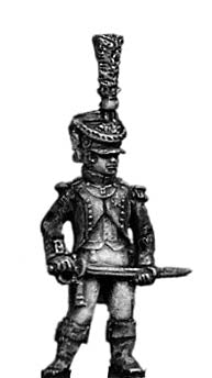 Young Guard Officer 1809-12 uniform