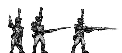Young Guard Voltigeur 1810 uniform skirmishing