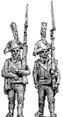 1805 Light infantry marching