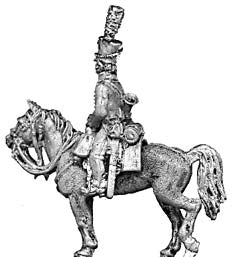 Cazadores a Caballo trumpeter