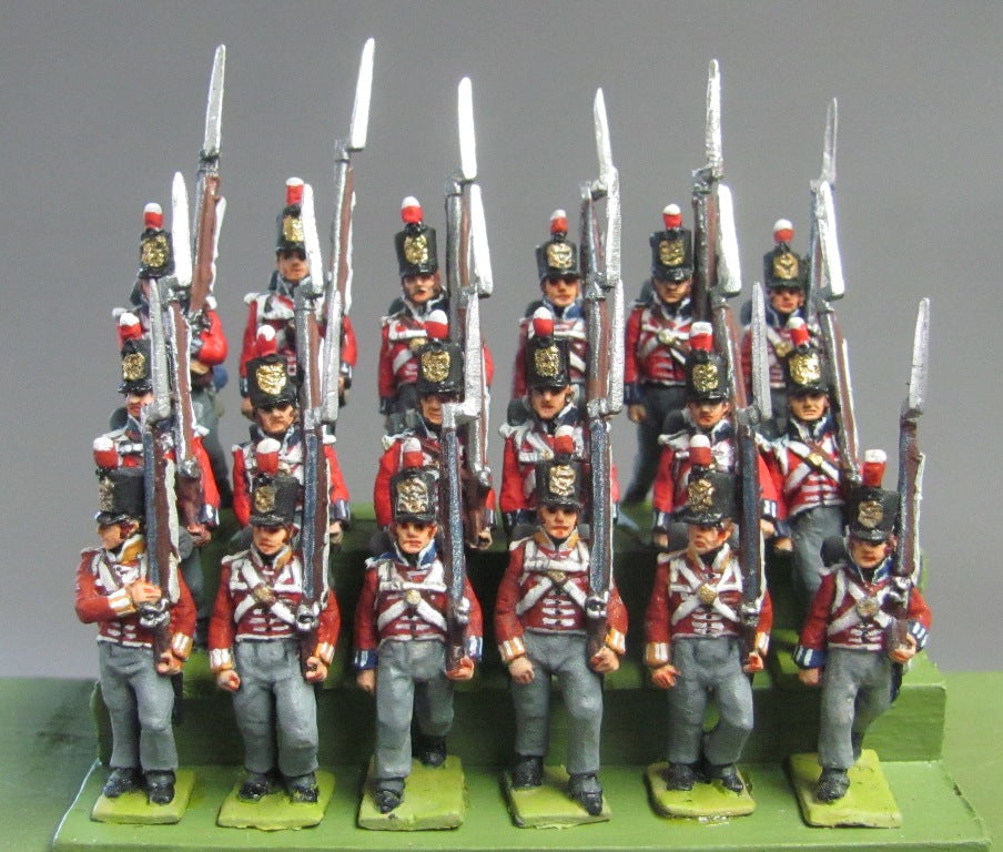 Peninsular War British line infantry battalion