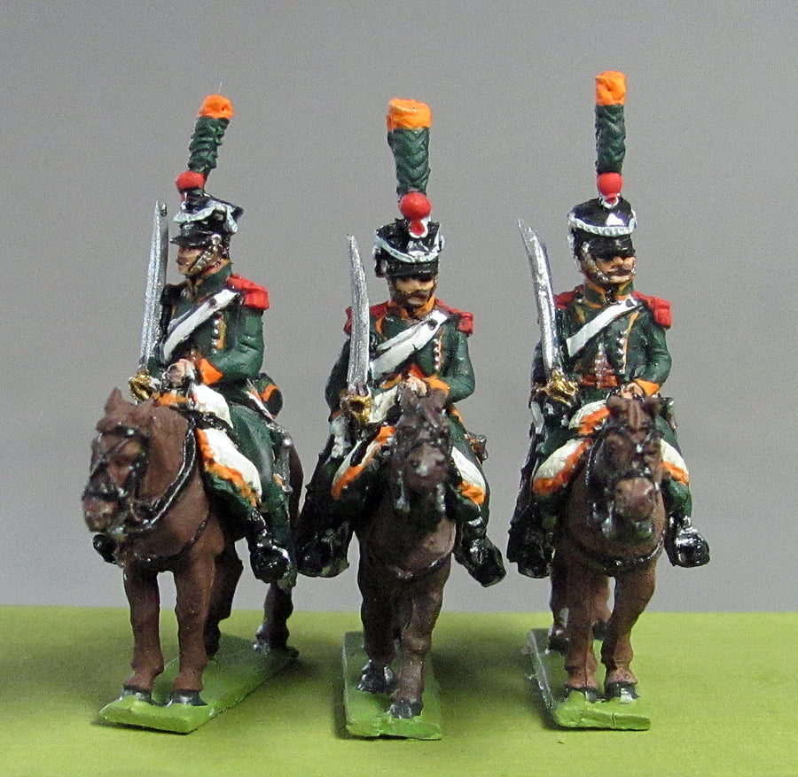 Line chasseur, elite company trooper in shako