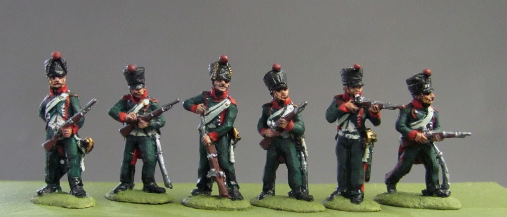 Line chasseur, trooper in Kinski campaign dress, skirmishing on foot