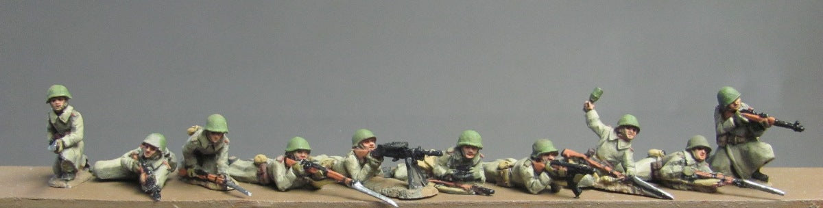 Soviet Greatcoat, prone