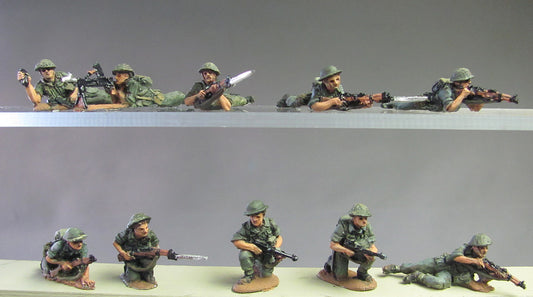 Tropical Infantry trousers shirt sleeves prone