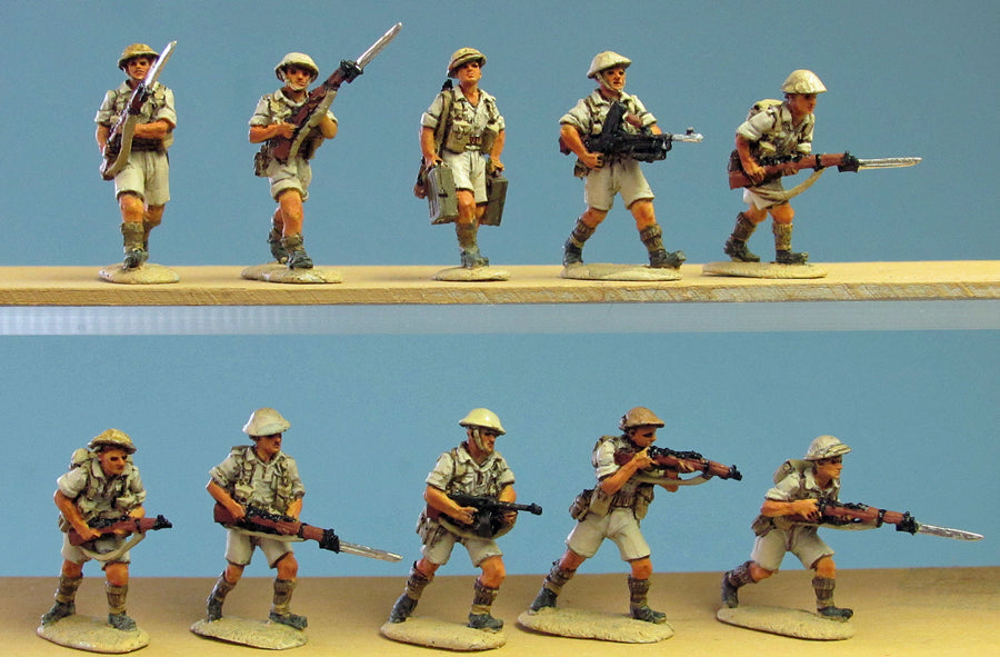 Western Desert Force Infantry advancing